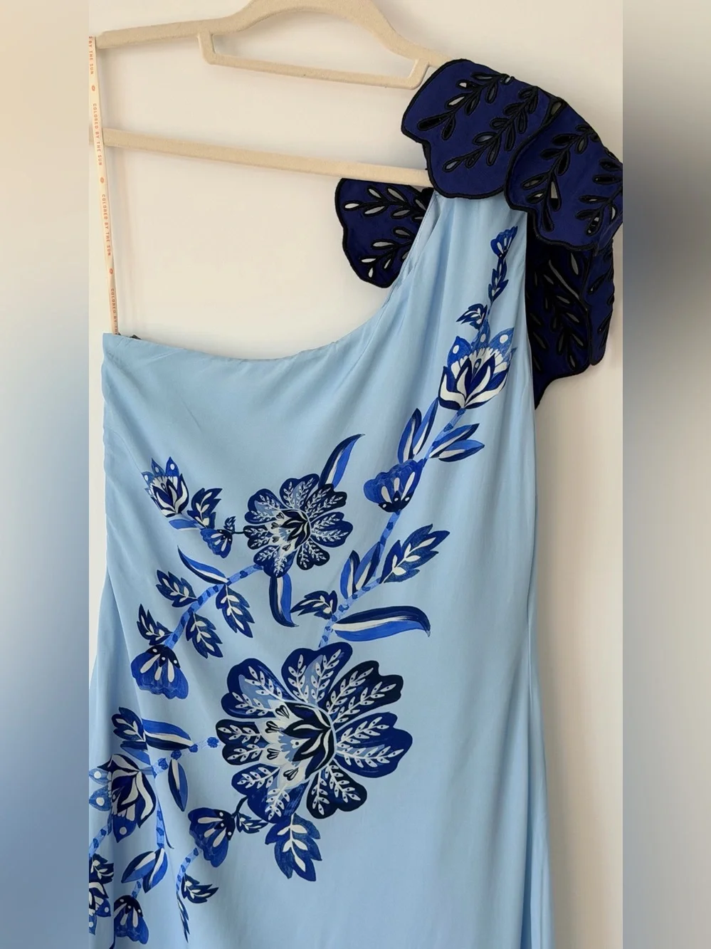 FARM RIO ANTHROPOLIGIE MAXI DRESS with an embroidered flower - Picture 6 of 6